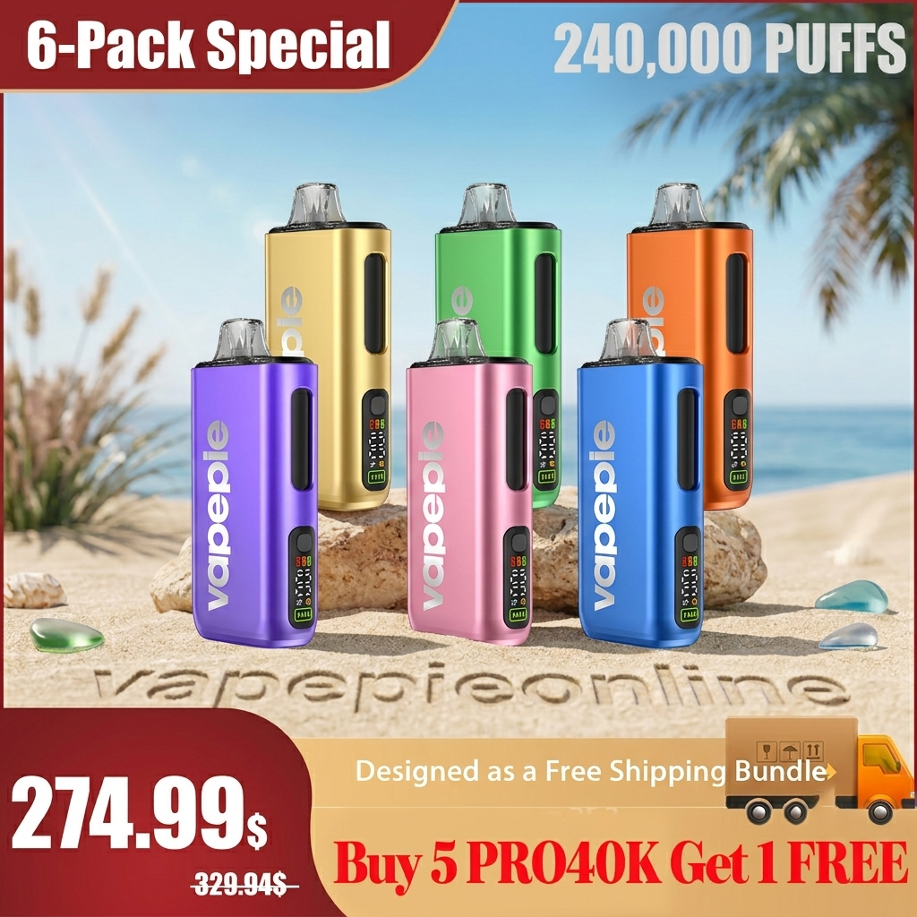 【Sydney Warehouse 1】Vapepie Pro 40K Bundle Deal | Buy 5 Get 1 Free