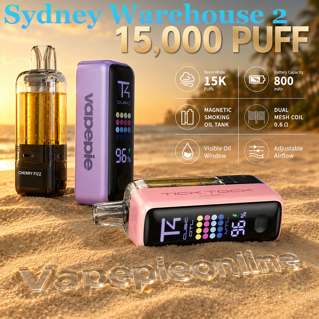 VAPEPIE Ultra X 15000 Puffs Disposable Vape | Sydney Warehouse 2 | Fast Australia Delivery