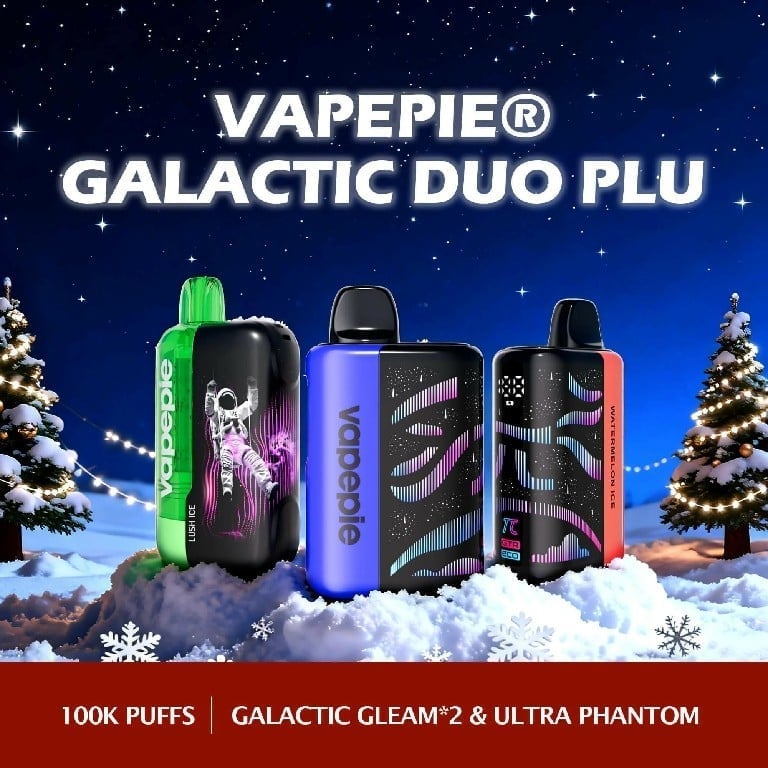 VAPEPIE Galactic Duo Plus 100k Puffs (Galactic Gleam2 and Ultra Phantom1) German Disposable Vape