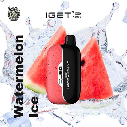 🔥10 PCS - Only $34.89 per PC🔥- IGET Moon 5000 Puffs【Exclusive Australian Warehouse Deals】