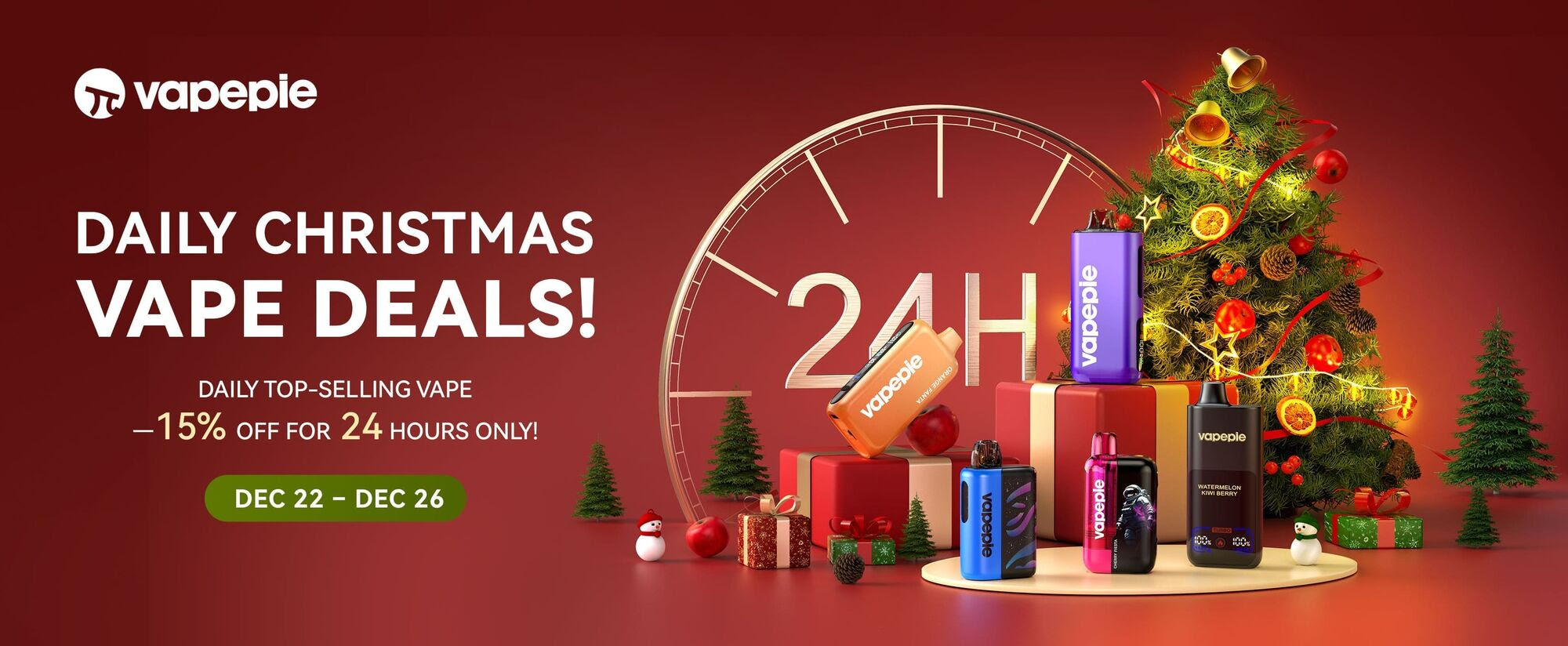 VAPEPIE Holiday Specials
