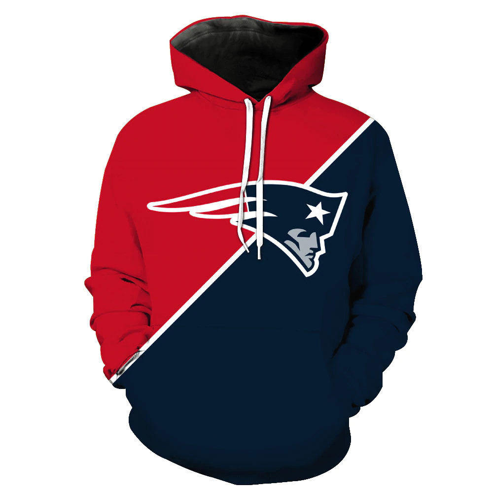 PATRIOTS 3D HOODIE 2545