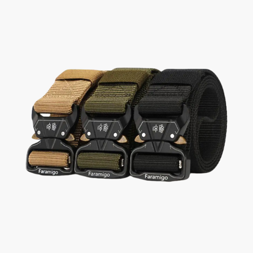 Heavy Duty MilitaryStyle Men Belt | CN Warehouse | Spin & Win Event 🎁