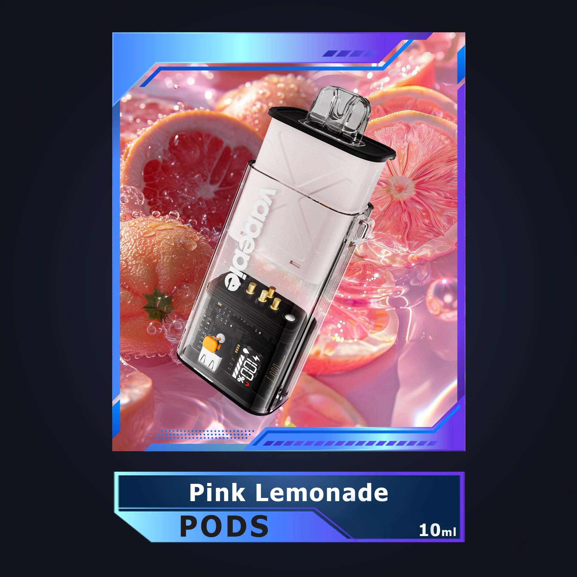 PINK LEMONADE VAPEPIE FLEXSWITCH 10000 PUFFS