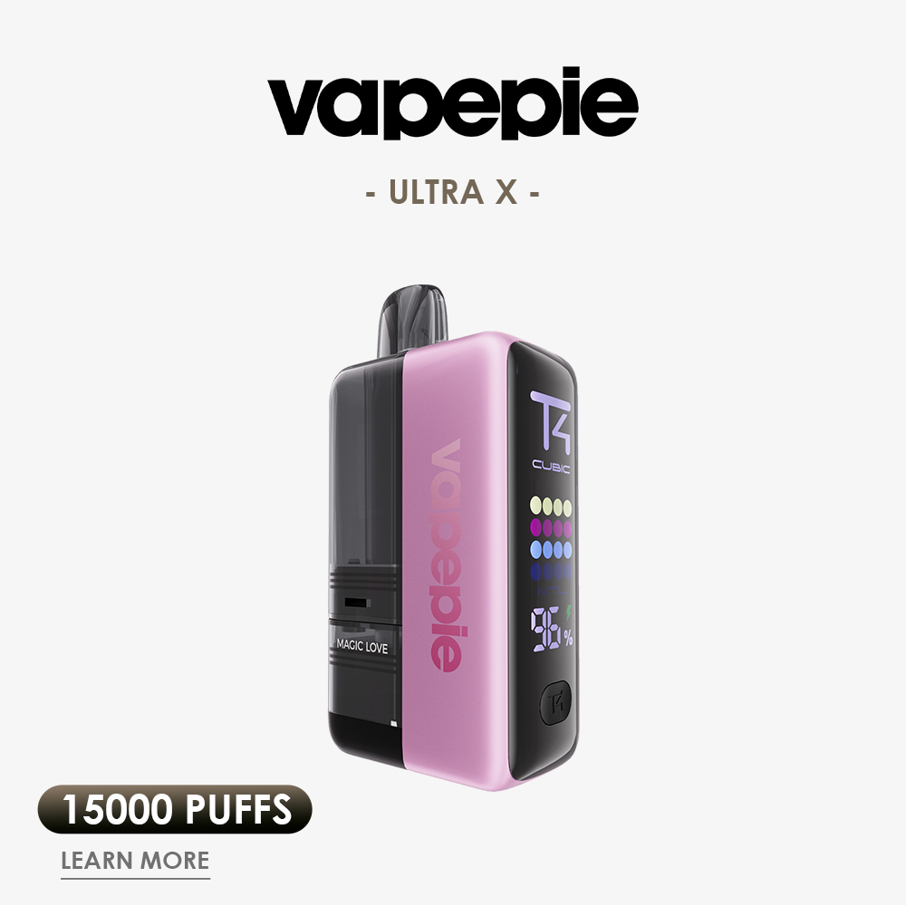 [NEW]VAPEPIE x TK 🌌 Ultra X 15000 PUFFS  | USA Warehouse | Magnetic Pod Disposable Vape with Dual Mesh Coils
