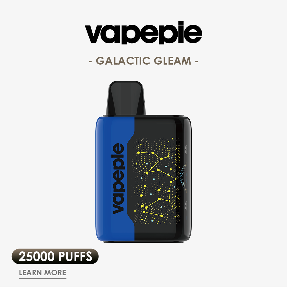 VAPEPIE Galactic Gleam 25000 PUFFS | USA Warehouse |Star Sky Curved Screen
