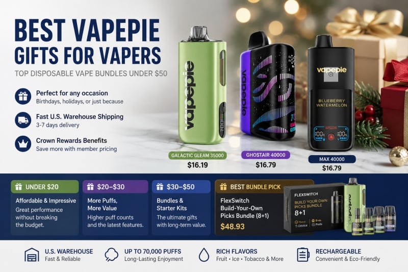 Best VAPEPIE Gifts for Vapers in 2026