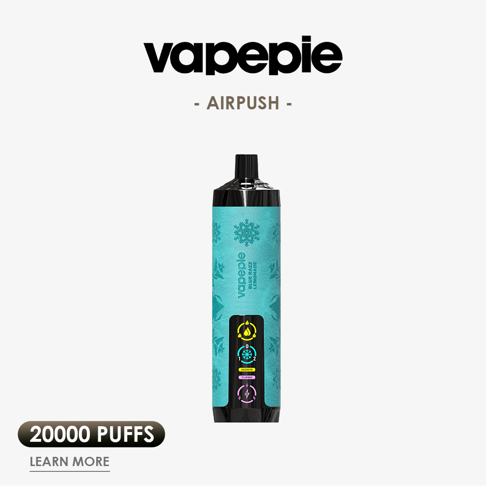 [4 New Picks] VAPEPIE AirPush 20000 PUFFS  | USA Warehouse | Hookah-Style Disposable Vape