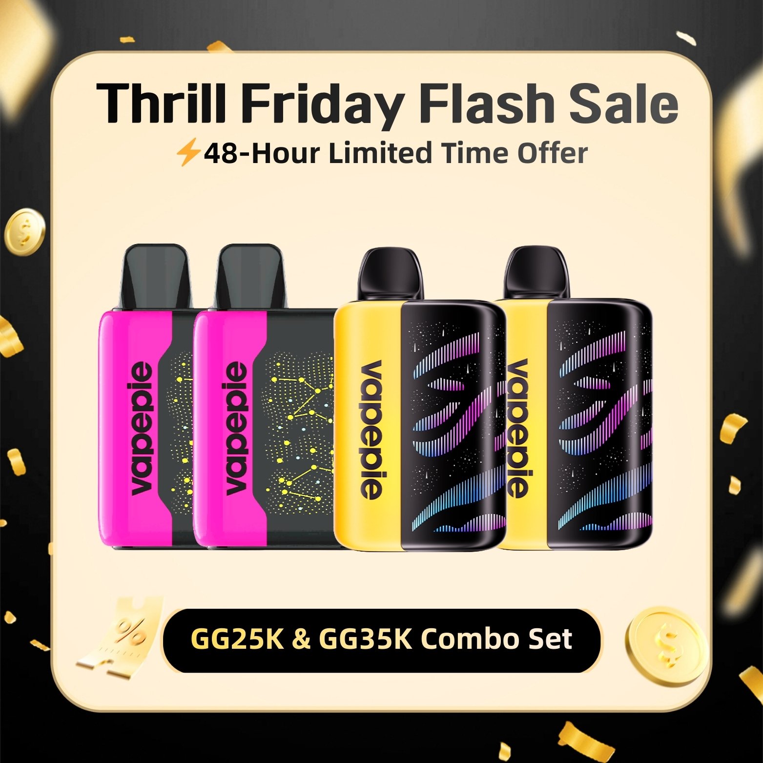 Limited 48 Hours⚡From  $12.79 Each | Galactic Gleam 35K & GG 25K Combo Pack