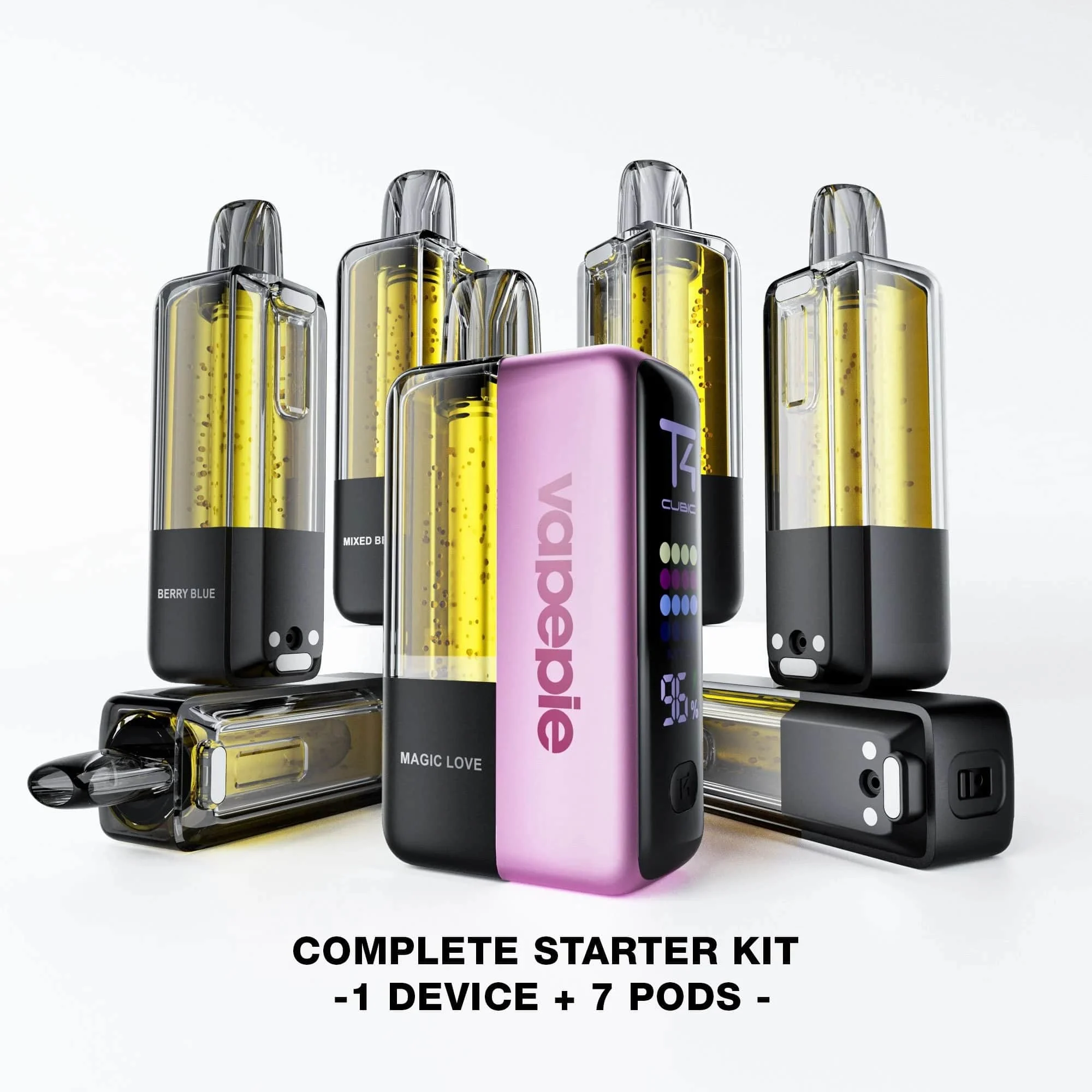 VAPEPIE Ultra X 15000 Complete Starter Kit (1 Device + 7 Pods) | VAPEPIE Ultra X 15000 PUFFS | USA Warehouse