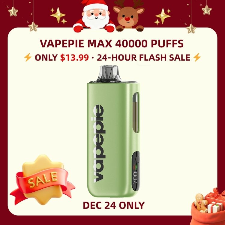 $13.99 Flash Sale | VAPEPIE MAX 40000 PUFFS | U.S. Warehouse