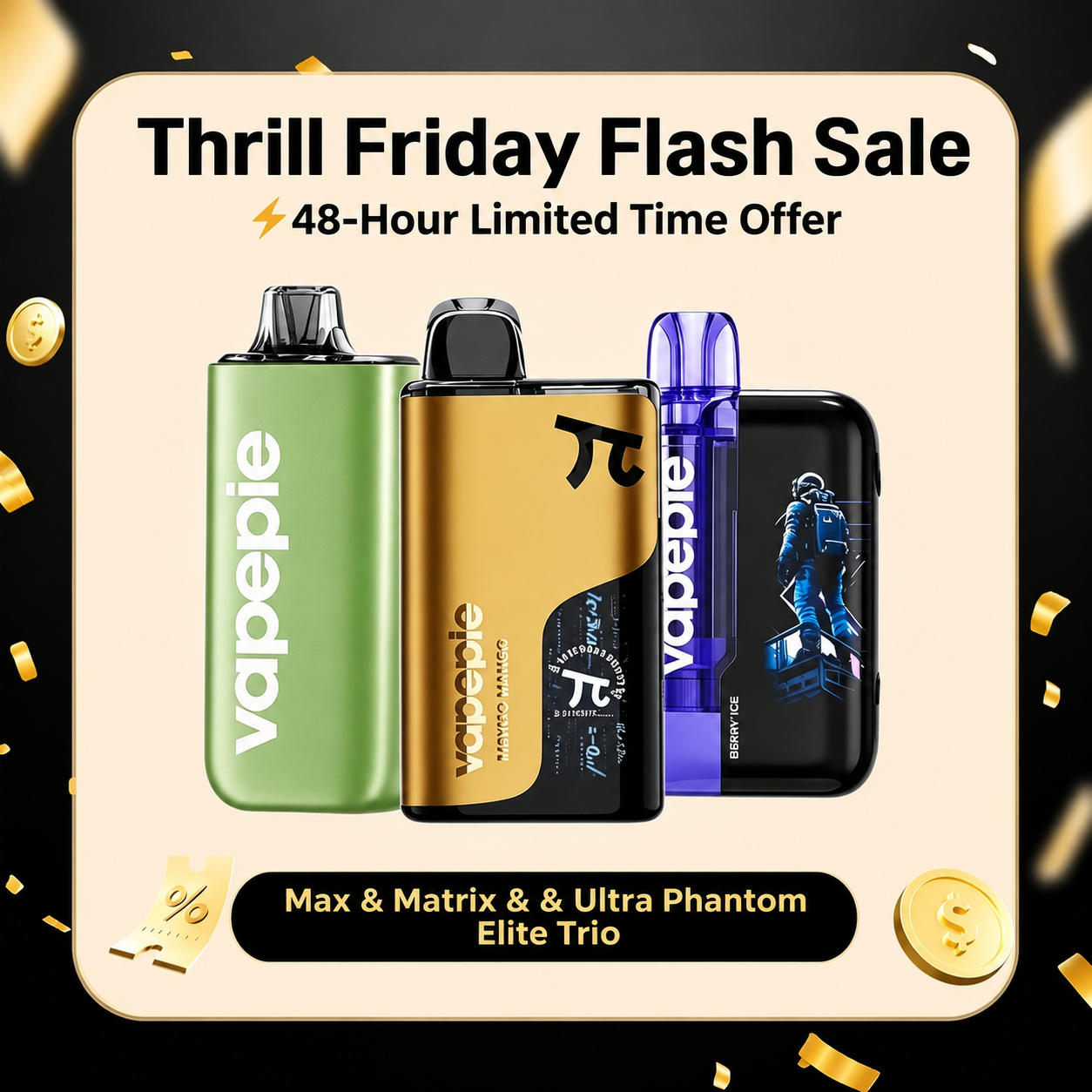 Limited 48 Hours⚡From $13.39 Each | Max ＆Matrix＆ Ultra Phantom Trio
