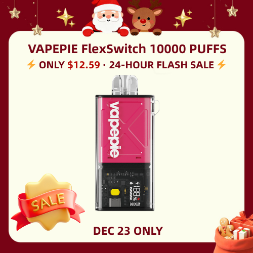 $12.59 Flash Sale | VAPEPIE FlexSwitch Disposable Vape 10000 PUFFS | U.S.Warehouse