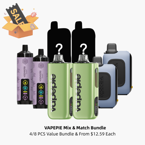 From $12.59 Each | VAPEPIE Vape Bundle – Mix & Match (4/8PCS) | USA Warehouse