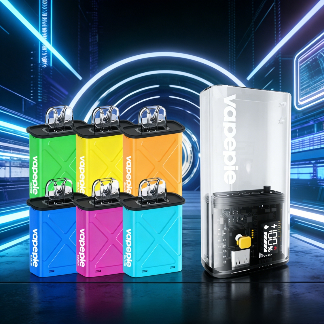 VAPEPIE FlexSwitch 6+1 Value Bundle (Fixed Pods) | USA Warehouse