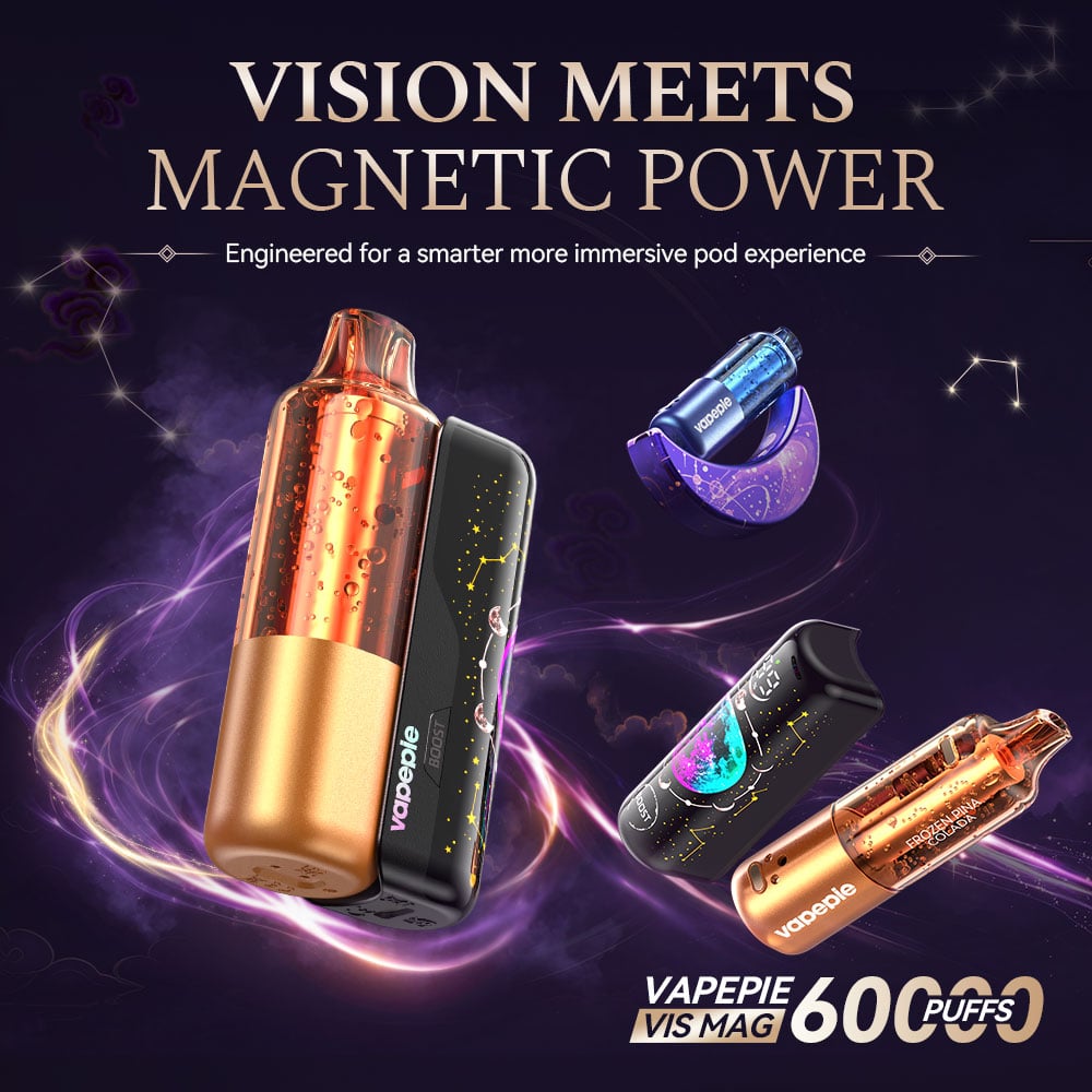 🚀Coming Soon！VAPEPIE VIS MAG 60000 Puffs | Preview Only