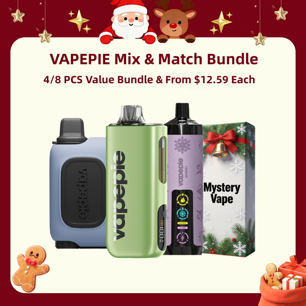 From $12.59 Each | VAPEPIE Vape Bundle – Mix & Match (4/8PCS) | USA Warehouse