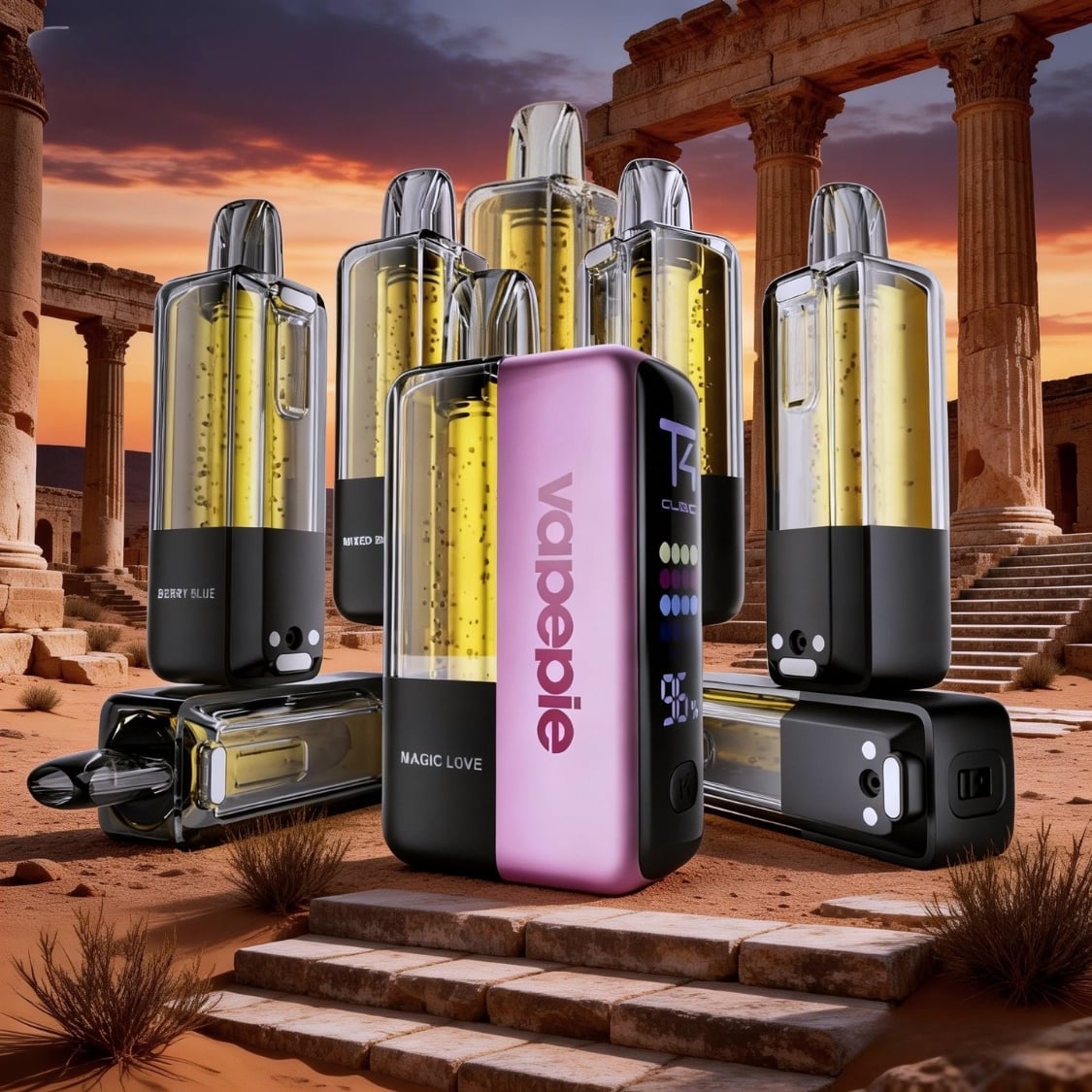 VAPEPIE Ultra X 15000 Complete Starter Kit (1 Device + 7 Pods) | VAPEPIE Ultra X 15000 PUFFS | USA Warehouse