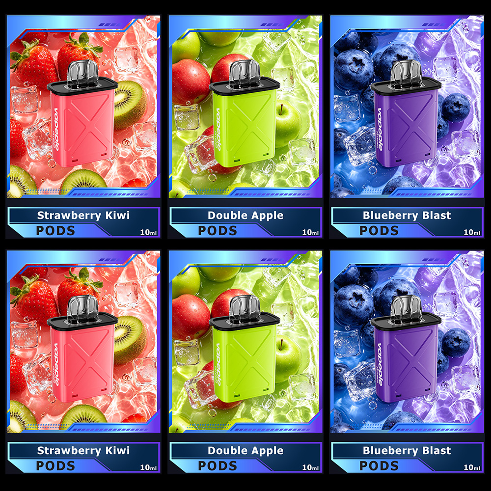 VAPEPIE FlexSwitch 10000 PUFFS  Refill Pod Value Bundle (6-Pack) | USA Warehouse