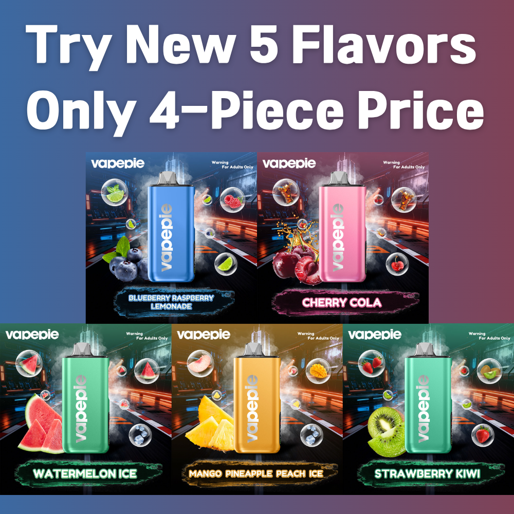 [Nov New Upgrade] VAPEPIE PRO 40000 PUFFS | CN Warehouse |Smoother Flavor with Curved Mouthpiece Upgrade