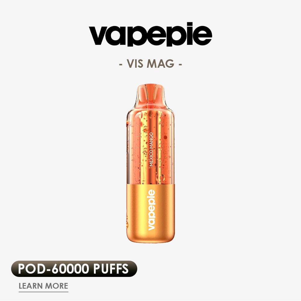 Single Pack(1PC) | VAPEPIE VIS MAG 60000 Puffs | Replacement Vape Pods | USA Warehouse