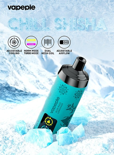 [NEW]VAPEPIE AirPush 20000 PUFFS  | CN Warehouse | Adjustable Cooling Disposable Vape