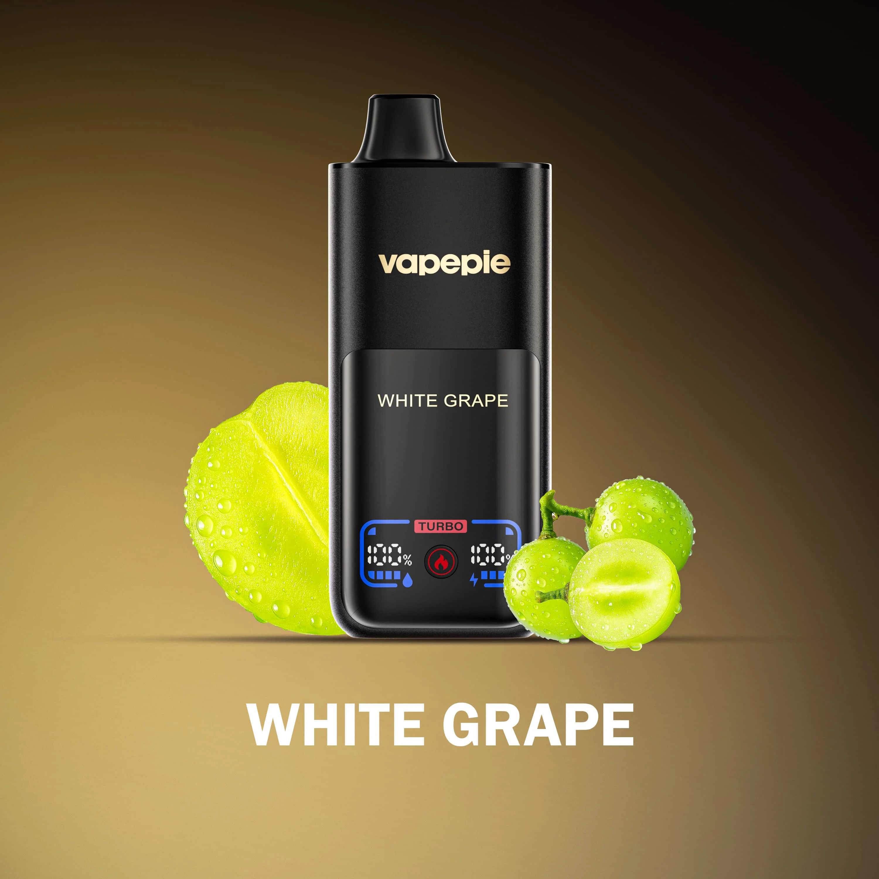 WHITE GRAPE VAPEPIE MEGA 70000 PUFFS