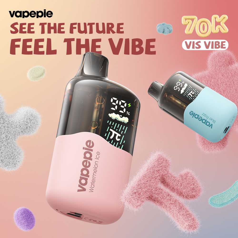 ✨ Coming Soon! VAPEPIE VIS VIBE 70000 Puffs | Preview Only