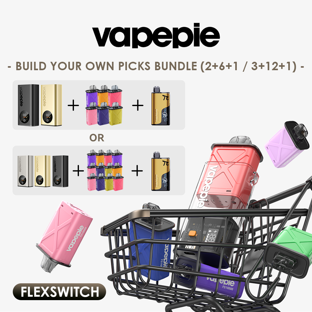 VAPEPIE New Arrival Puff Bundle Series - 110K & 170K Puff All-in-One Kits | CN Warehouse | Member Exclusive