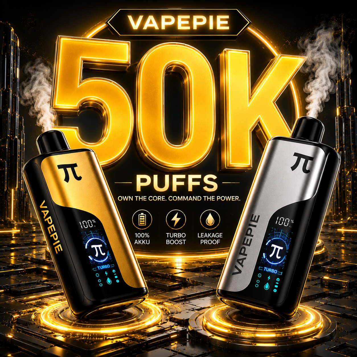 5,0% Intensität – VAPEPIE MATRIX (50.000 Einheiten)