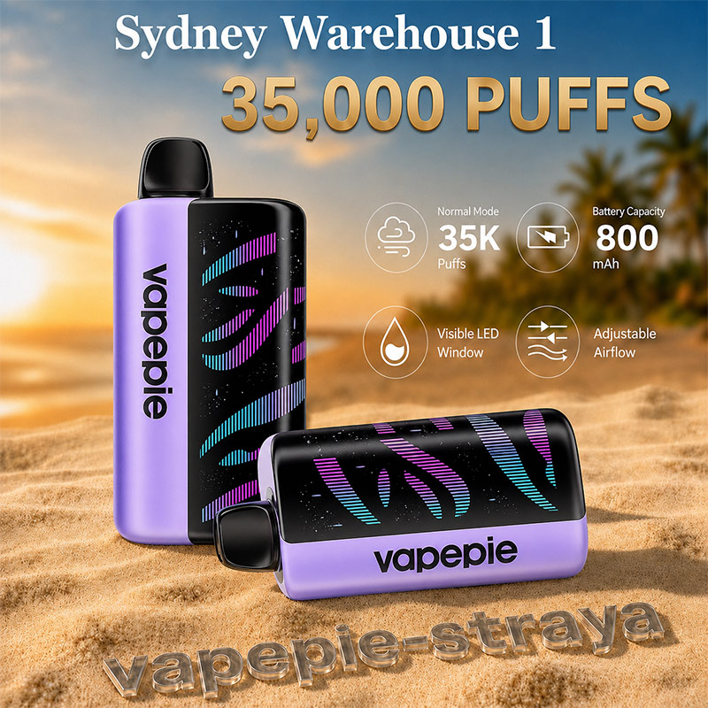 Vapepie Galactic Gleam 35000 Puffs Disposable Vape | Sydney Warehouse 1 | 5–7 Day Delivery Australia