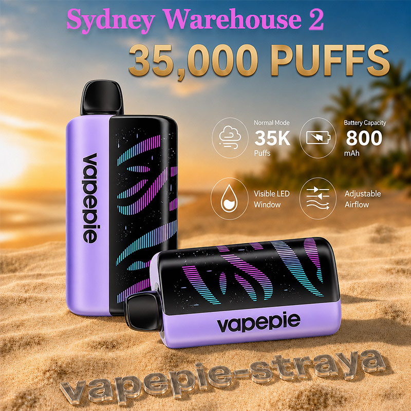 Vapepie Galactic Gleam 35000 Puff Disposable Vape | Sydney Warehouse 2 | 5–7 Day Delivery Australia