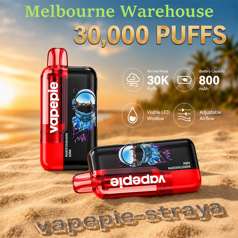 【3/5/7/10 unit packs | Free Shipping】Vapepie Ultra Phantom 30000 Puffs Disposable Vape | Melbourne Warehouse | Fast Australia Delivery