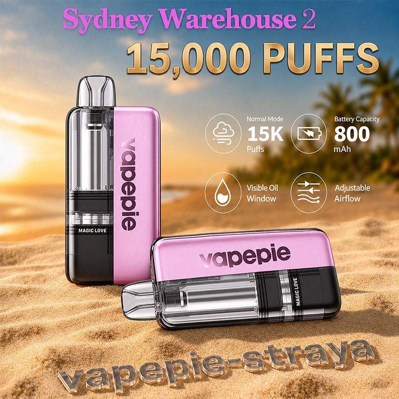 【3/5/7/10 unit packs | Free Shipping】Vapepie Ultra X 15000 Puffs Disposable Vape | Sydney Warehouse 2 | Fast Australia Delivery