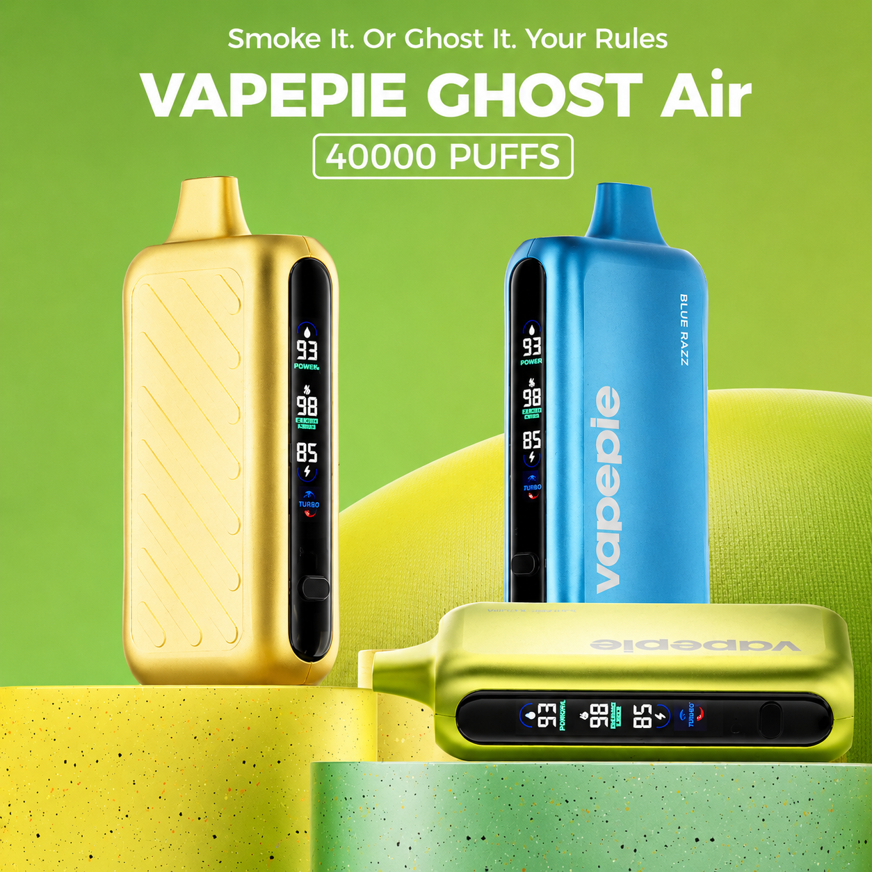 5,0% Intensität – VAPEPIE GHOSTAIR (40.000 Einheiten)
