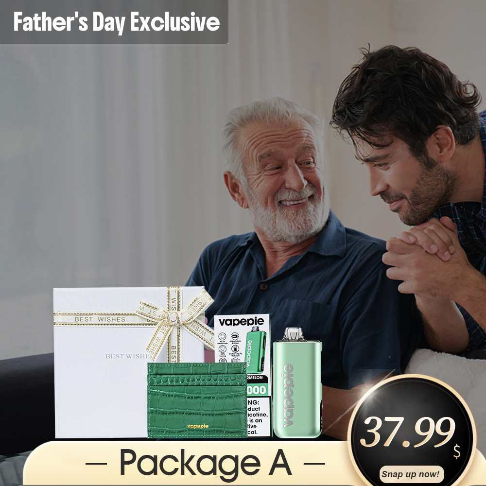Father's Day Special Package A | Vapepie Max 40000 Puff Vape + Vapepie CardHolder