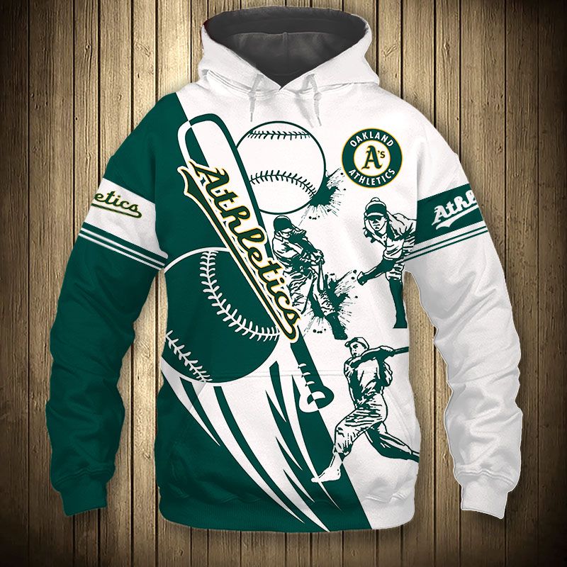 OAKLAND ATHLETICS 3D HOODIES OA006