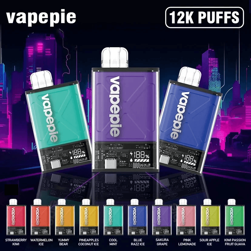 【3/5/7/10 unit packs | Free Shipping】VAPEPIE FV 12000 PUFFS