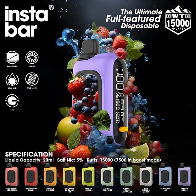 Instabar Wt 15000 Puffs