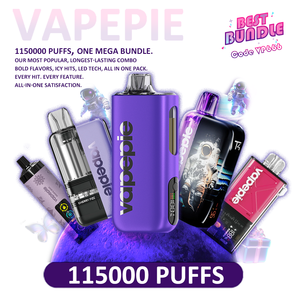 VAPEPIE 5-Device Power Pack – Mixed Puff Collection