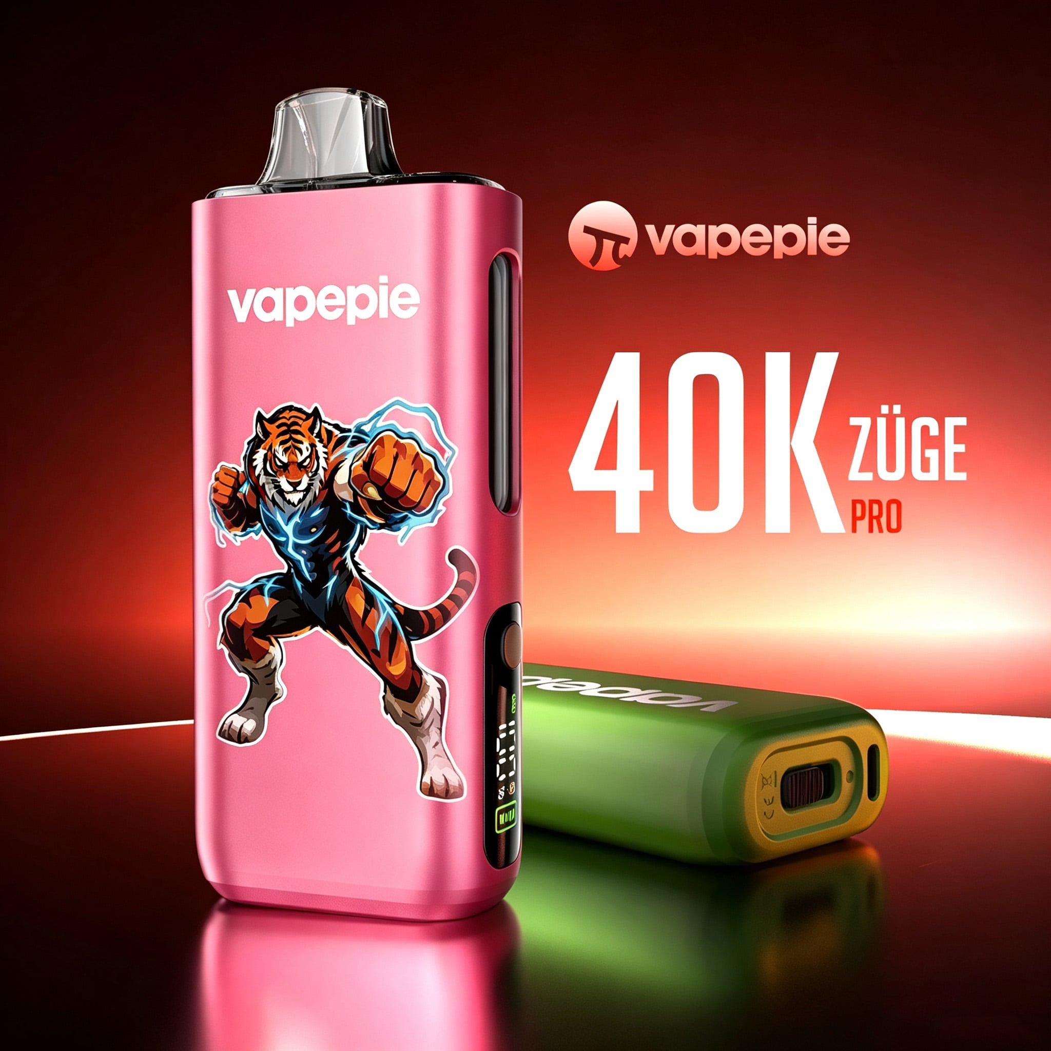 【NEU】 Vapepie Pro Upgrade – Vapepie 40000 RDTL E-Zigarette mit 0,55Ω Mesh & 3 Leistungsmodi