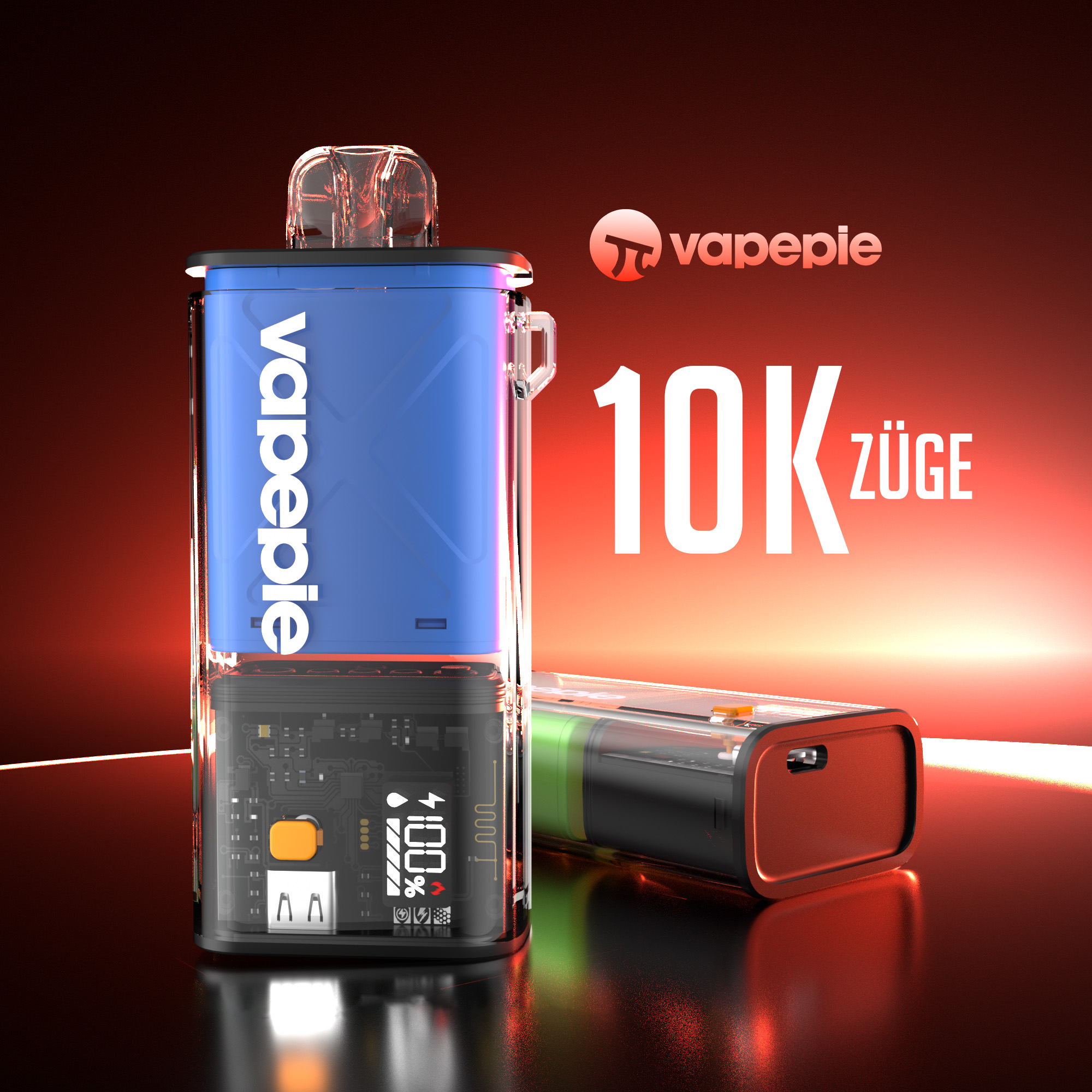 Vapepie Disposable Pod (10.000 Züge)