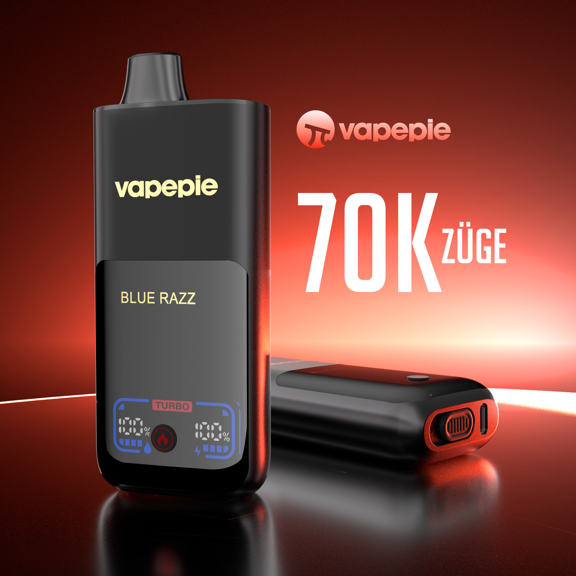 Vapepie 70.000 Züge