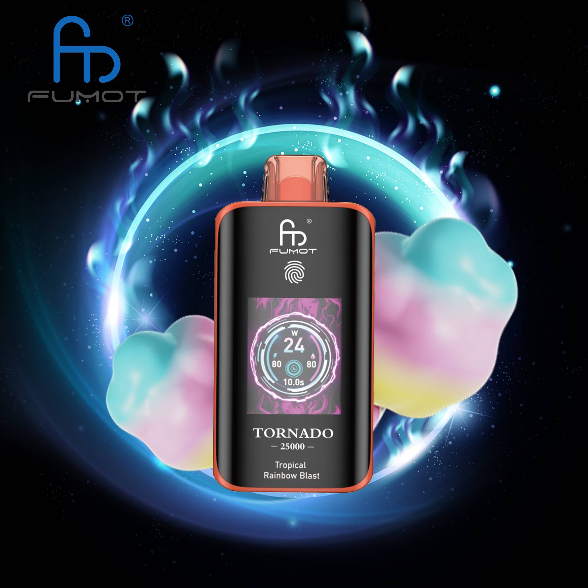 Fumot MOVKIN Tornado 25000 25K Puffs Touch Switch Disposable Vape