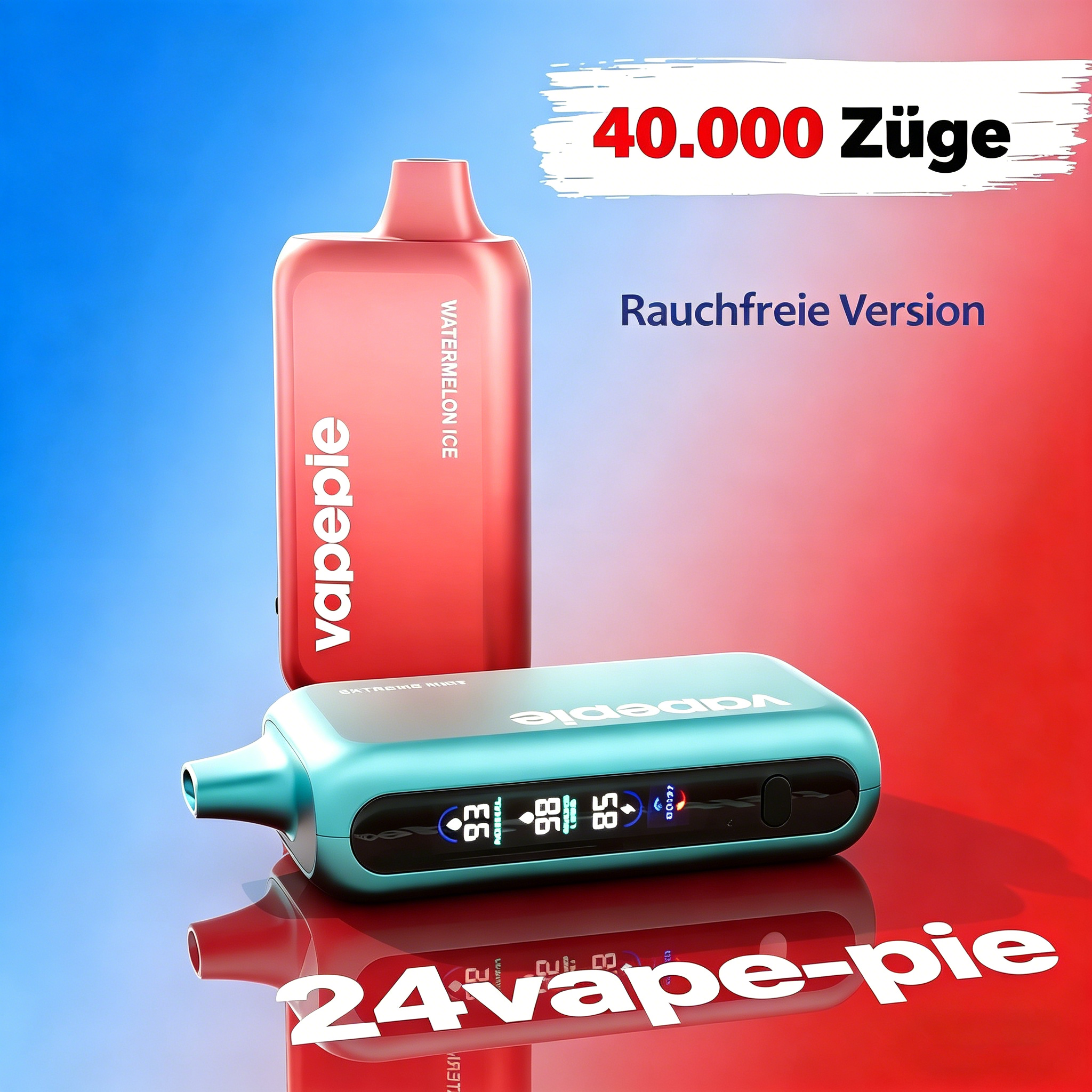 Vapepie Ghost Air 40.000 Züge Rauchfreies Einweg-Vape · Dampfloser Modus