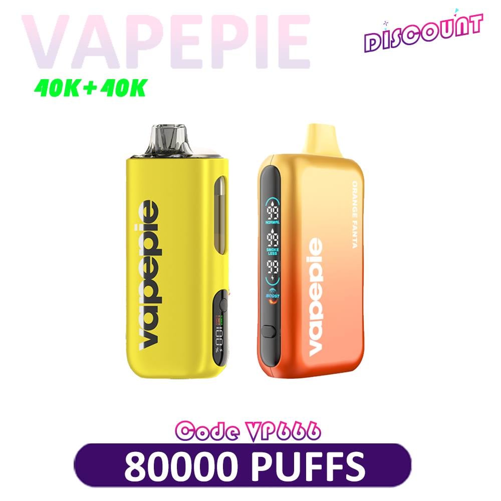【Sparpaket】Vapepie Power Balance Pro Pack 80.000 Puffs (Big Empire1 & Ghost Air1) Einweg-Vape