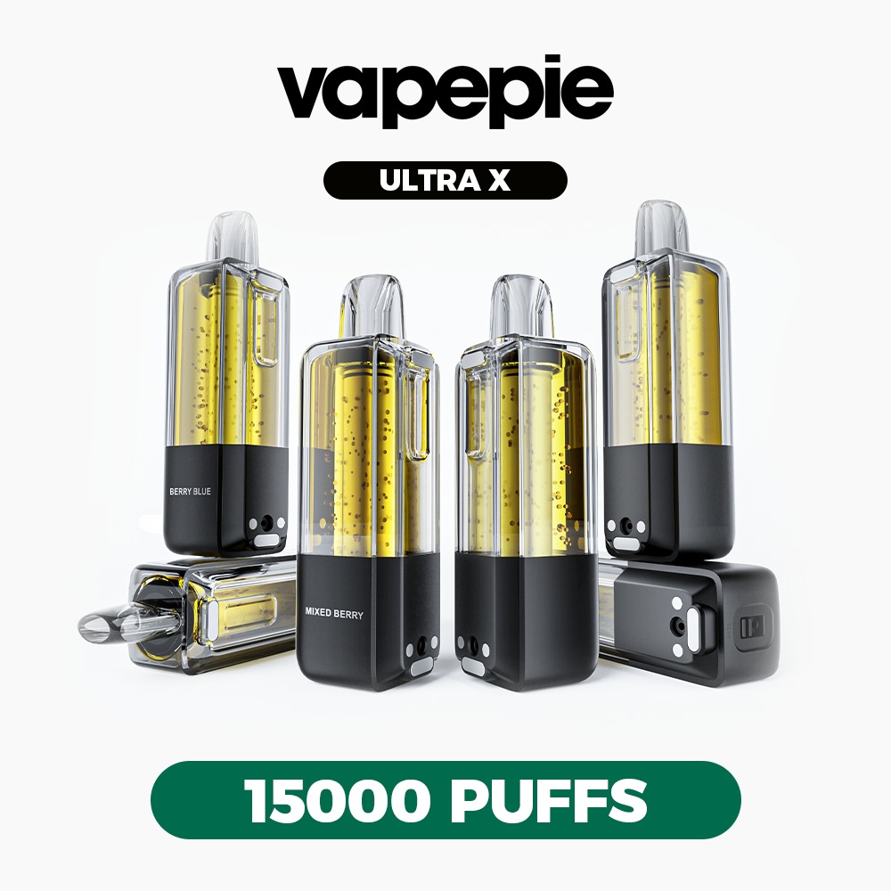 Vapepie Ultra X TK Edition Mini-Pod-Vaper mit LED 15.000 Puffs – Wiederaufladbares Pod-System【Individuell kombinierbar】