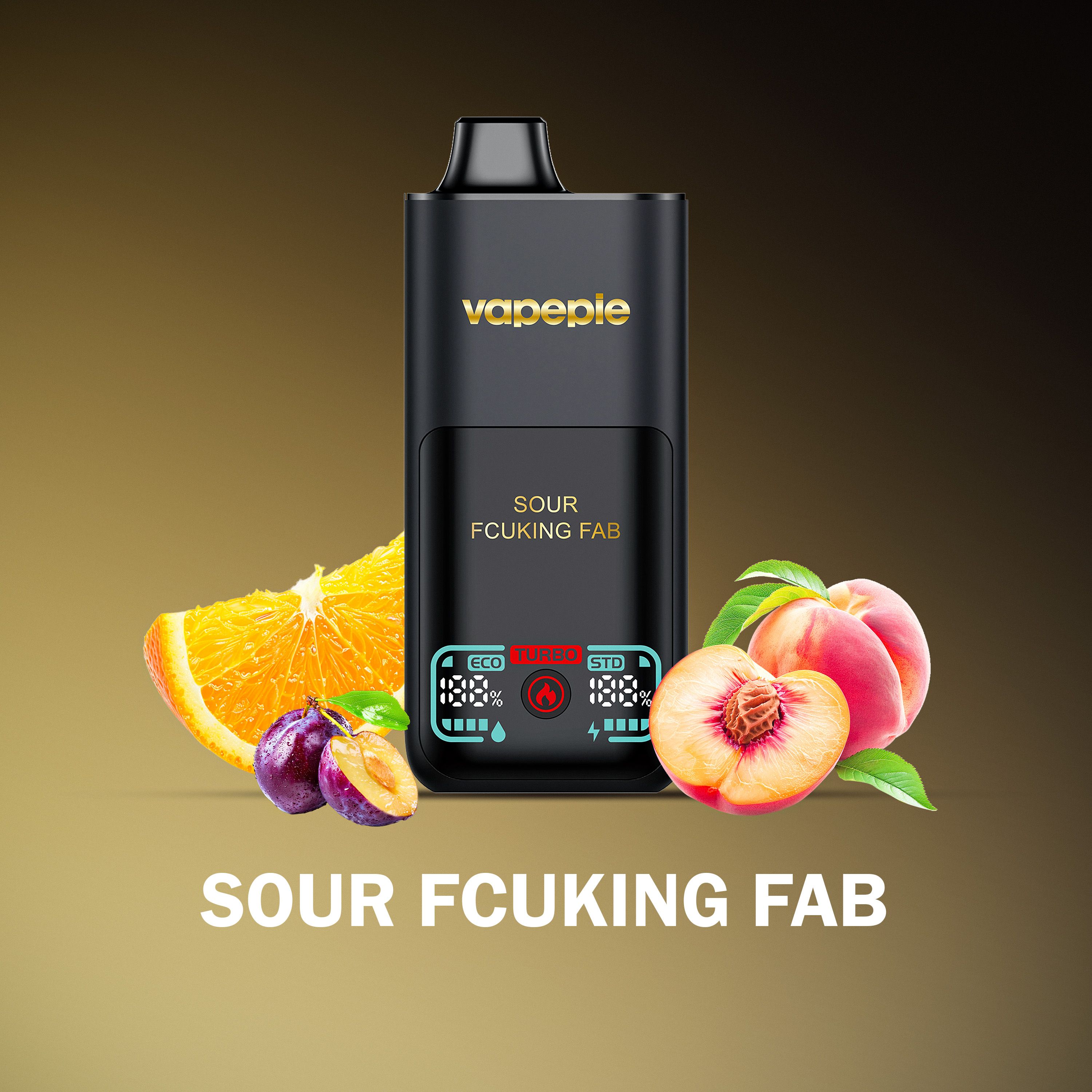 Vapepie Mega 70.000 Züge Einweg-Vaper 70K-5% (50mg) mit Schnellladung