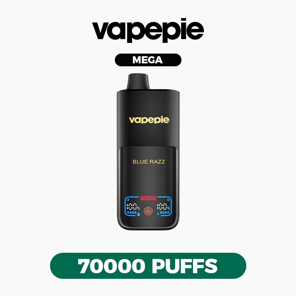 Vapepie Mega 70.000 Puffs Einweg-Vaper 5% (50mg) mit Schnellladung