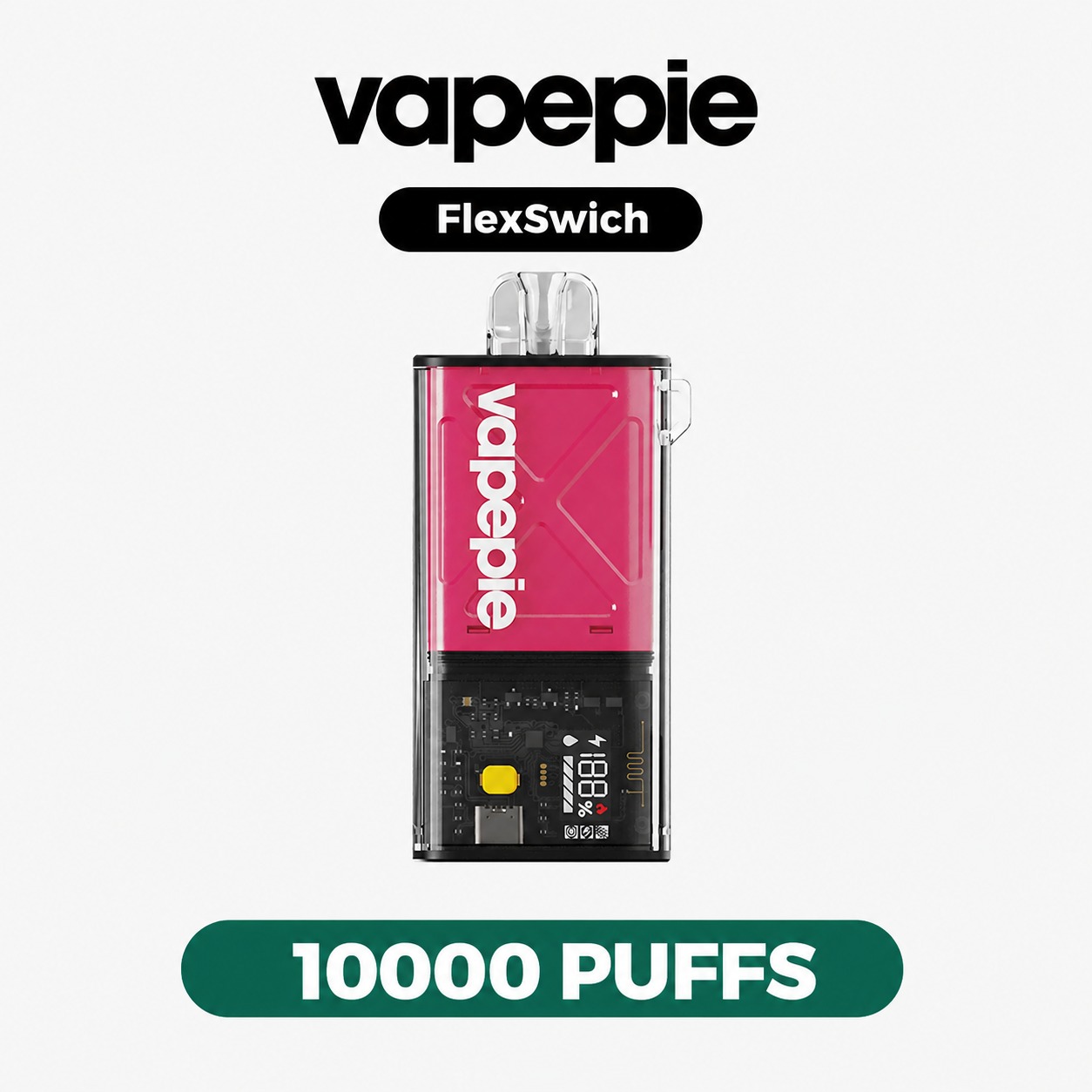 Vapepie 10.000 Puffs Einweg-Pod – Kompatible Ersatz-Pods für das Kit